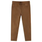Vidaxl kinderbroek 116 cognackleurig