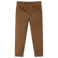 Vidaxl kinderbroek 128 cognackleurig