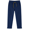 VidaXL Kinderbroek met trekkoord 140 marineblauw