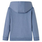 Vidaxl kindertrui met capuchon 116 gemêleerd blauw