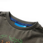 Vidaxl kindershirt met lange mouwen 92 kakikleurig