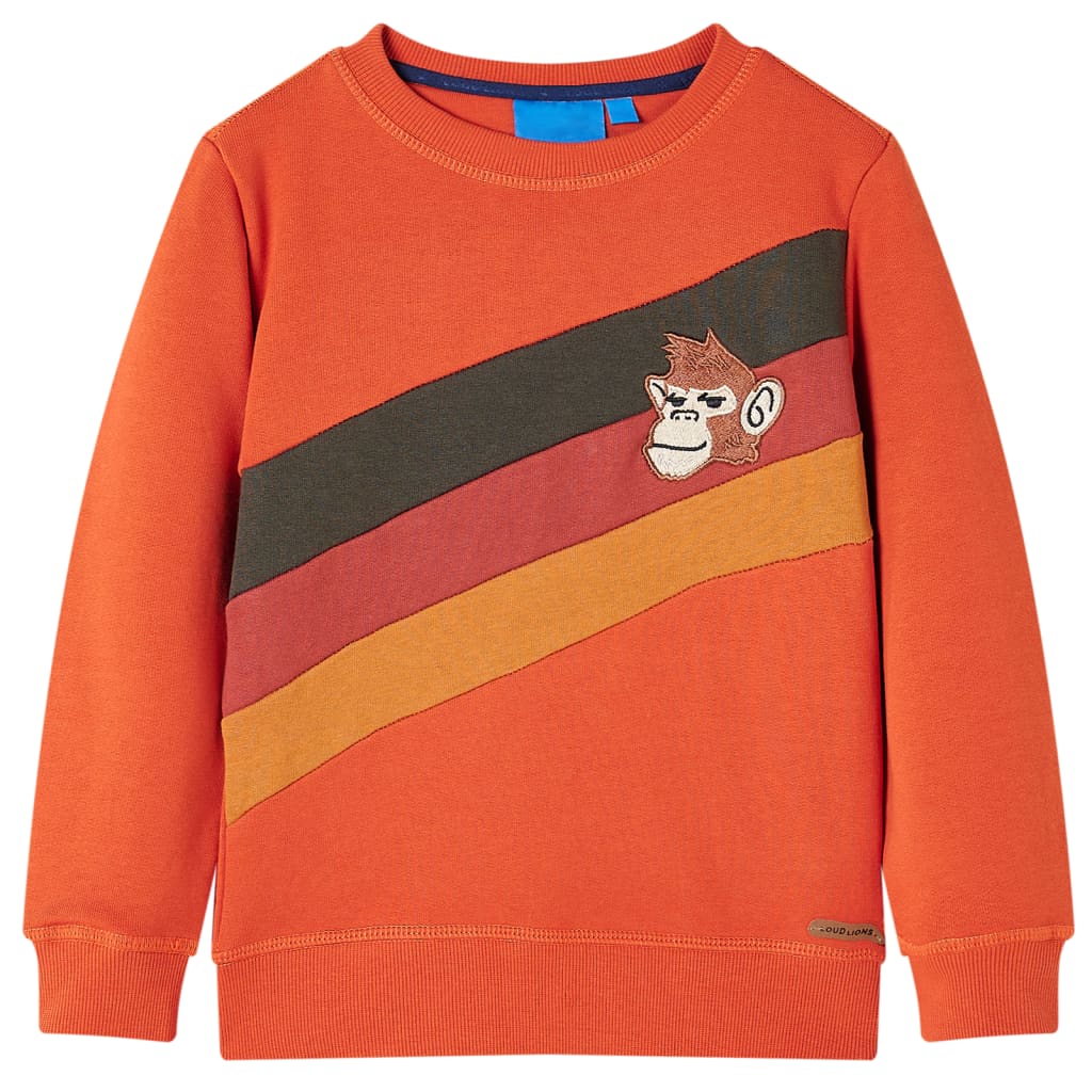 Vidaxl kindertrui 128 oranje