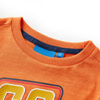 Vidaxl kindershirt met lange mouwen 128 donkeroranje