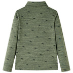 Vidaxl kindershirt 140 gemêleerd kakikleurig