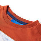 Vidaxl kindershirt met lange mouwen 116 lichtroestkleurig