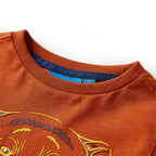 Vidaxl kindershirt met lange mouwen 116 lichtroestkleurig