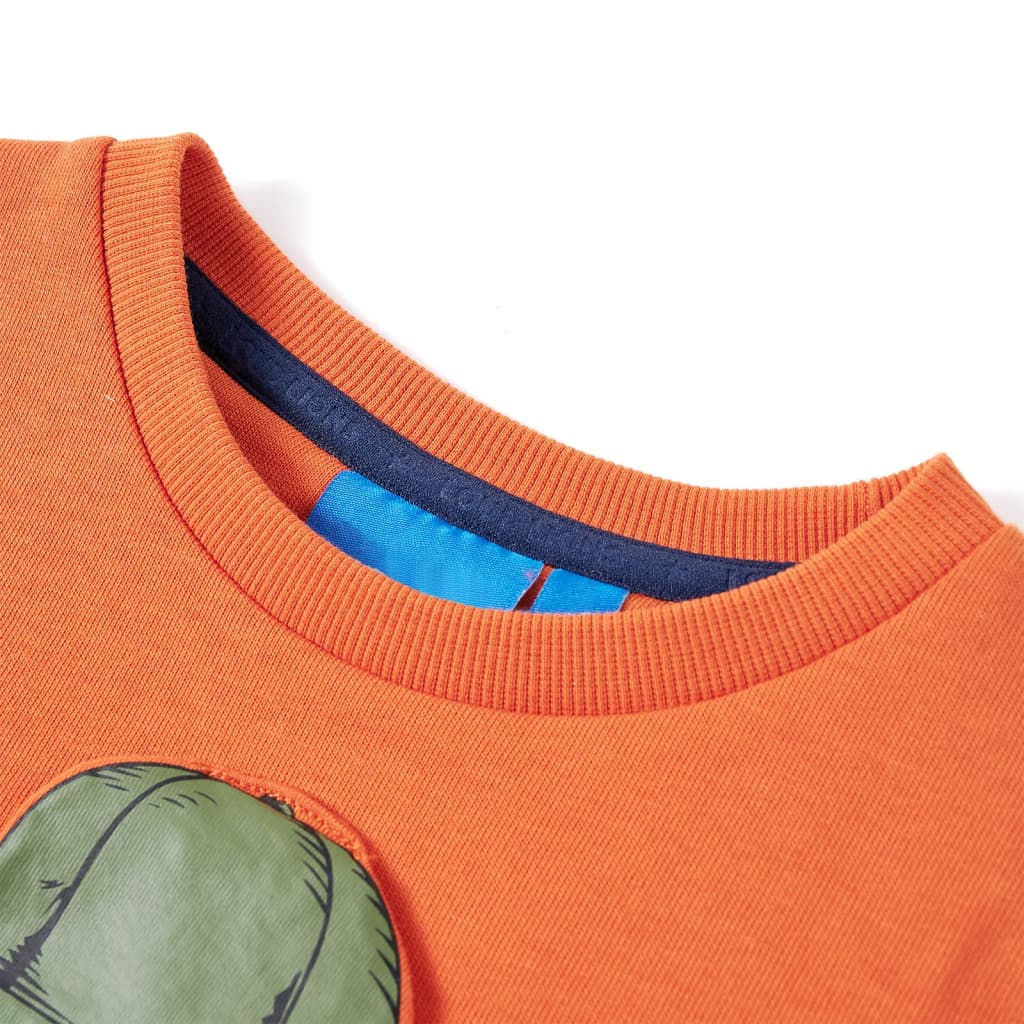 Vidaxl kindertrui 104 donkeroranje