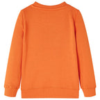 Vidaxl kindertrui 116 donkeroranje