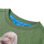 Vidaxl kindershirt met lange mouwen 116 lichtkakikleurig