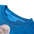 VidaXL Kindershirt met lange mouwen 92 petrol