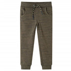 Vidaxl kinderjoggingbroek 116 gemêleerd donker kaki