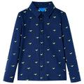 Vidaxl kindershirt 92 marineblauw