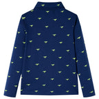 Vidaxl kindershirt 92 marineblauw