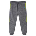 Vidaxl kinderjoggingbroek 104 gemêleerd grijs