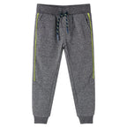 VidaXL Kinderjoggingbroek 116 gemêleerd grijs