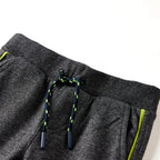 Vidaxl kinderjoggingbroek 128 gemêleerd grijs