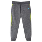 Vidaxl kinderjoggingbroek 140 gemêleerd grijs