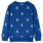 Vidaxl kindertrui 128 donkerblauw