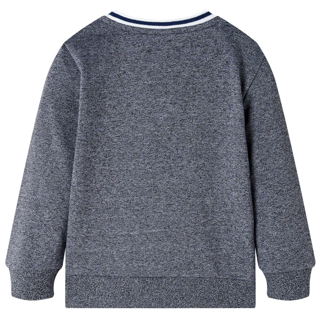 Vidaxl kindertrui 116 gemêleerd marineblauw