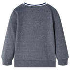 Vidaxl kindertrui 116 gemêleerd marineblauw