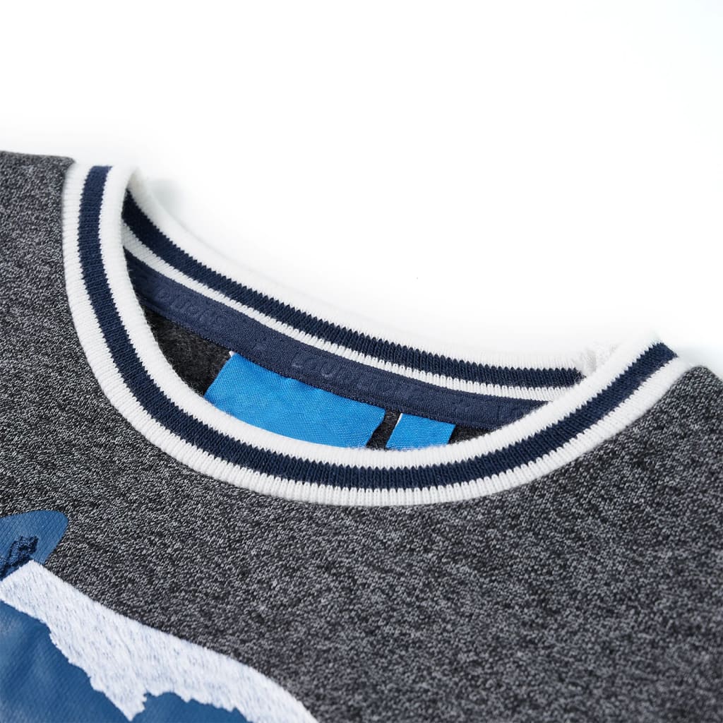 Vidaxl kindertrui 116 gemêleerd marineblauw