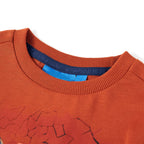 Vidaxl kindershirt met lange mouwen 92 lichtroestkleurig