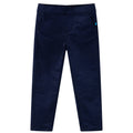 Vidaxl kinderbroek 92 donker marineblauw