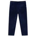 Vidaxl kinderbroek 116 donker marineblauw