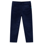 Vidaxl kinderbroek 116 donker marineblauw