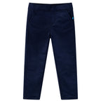 Vidaxl kinderbroek 128 donker marineblauw