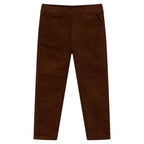 Vidaxl kinderbroek 104 cognackleurig