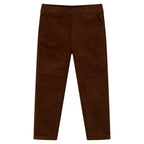 Vidaxl kinderbroek 116 cognackleurig