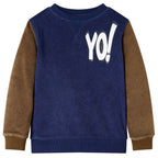 Vidaxl kindertrui 140 donkermarineblauw