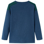 Vidaxl kindertrui 128 marineblauw