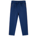 Vidaxl kinderbroek met trekkoord 116 marineblauw