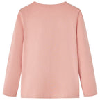 VidaXL Kindershirt met lange mouwen 116 lichtroze