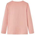 Vidaxl kindershirt met lange mouwen 140 lichtroze