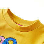 Vidaxl kindertrui 104 donkerokerkleurig