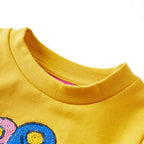 Vidaxl kindertrui 140 donker okerkleurig