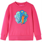 Vidaxl kindertrui 116 felroze