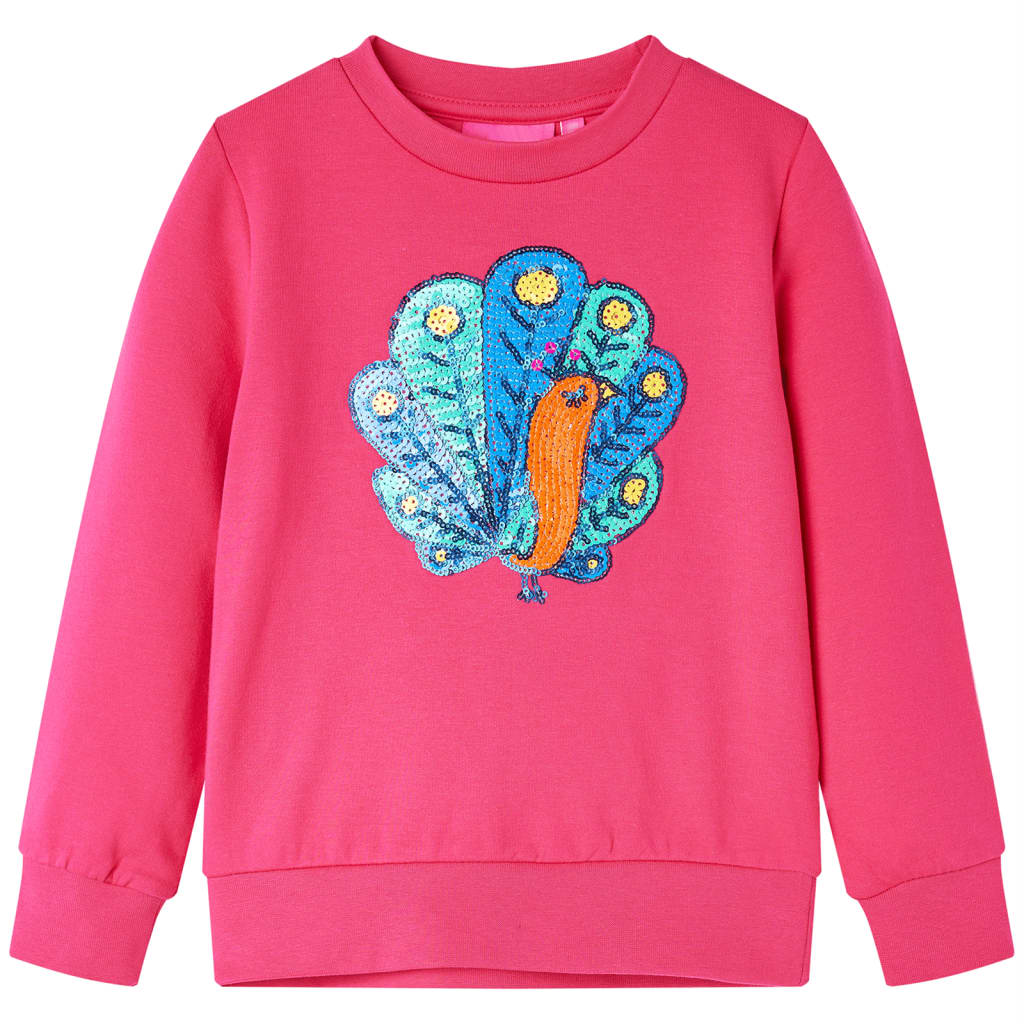 Vidaxl kindertrui 140 felroze