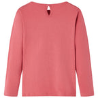 Vidaxl kindershirt met lange mouwen 92 oudroze