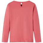 Vidaxl kindershirt met lange mouwen 104 oudroze