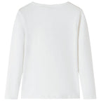 Vidaxl kindershirt met lange mouwen 104 ecrukleurig