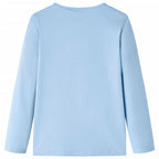 VidaXL Kindershirt met lange mouwen 92 lichtblauw