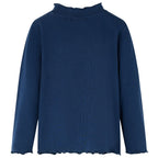 Vidaxl kindershirt lange mouwen 116 marineblauw