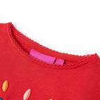 Vidaxl kindershirt met lange mouwen 128 rood