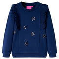 Vidaxl kindertrui 140 marineblauw