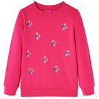 Vidaxl kindertrui 128 felroze