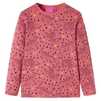 Vidaxl kinderpyjama met lange mouwen 92 oudroze